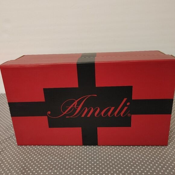 AMALI MEN'S EMELIO METALLIC SILVER GLITTER TUXEDO, SLIP ON LOAFER. SIZE 13D. - Picture 8 of 8